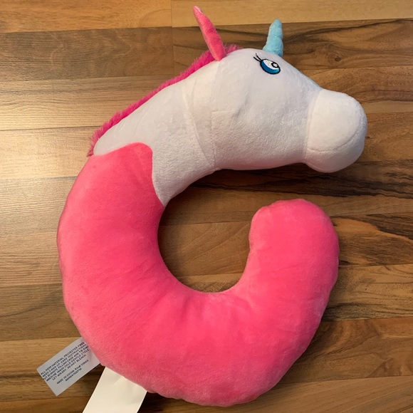 NWOT Unicorn Neck Pillow - Picture 3 of 4